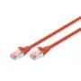 Cavo patch Digitus CAT 6 S/FTP DK-1644-005/R 0,5 m rosso