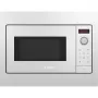 Microonde da incasso solo Bosch BFL523MW3, 800 W, 20 L, bianco, touch e manopola