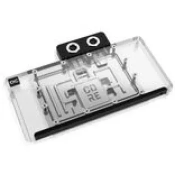 Dissipatore ad acqua Alphacool Core RX 9070 XT Nitro+ trasparente/cromo con backplate
