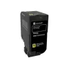 Lexmark 74C20YE cartuccia toner Corporate per CS720/CS725/CX725, gialla, 3000 pagine