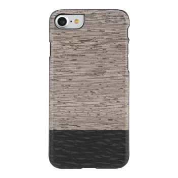 Man&Wood Lattis cover per iPhone 7/8, nera