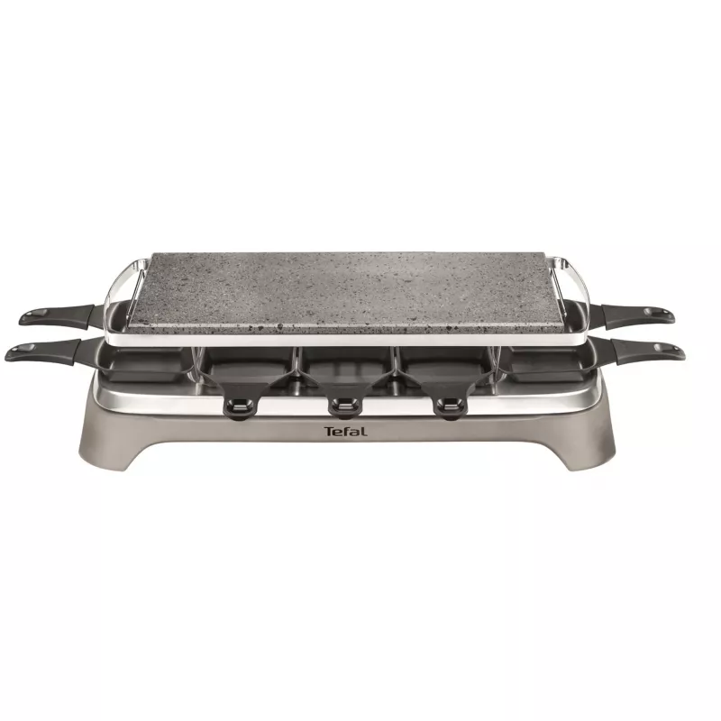 Tefal PR457B grill per raclette 10 persone 1350 W grigio
