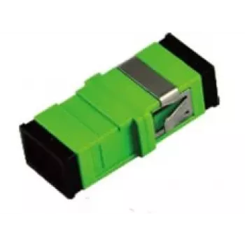 Extralink adattatore SC/APC, single mode, simplex, senza flangia, verde