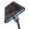 Baseus CAJY000701 Crystal Shine cavo da USB-C a USB-C, 100 W, 480 Mbit/s, 2 m, nero