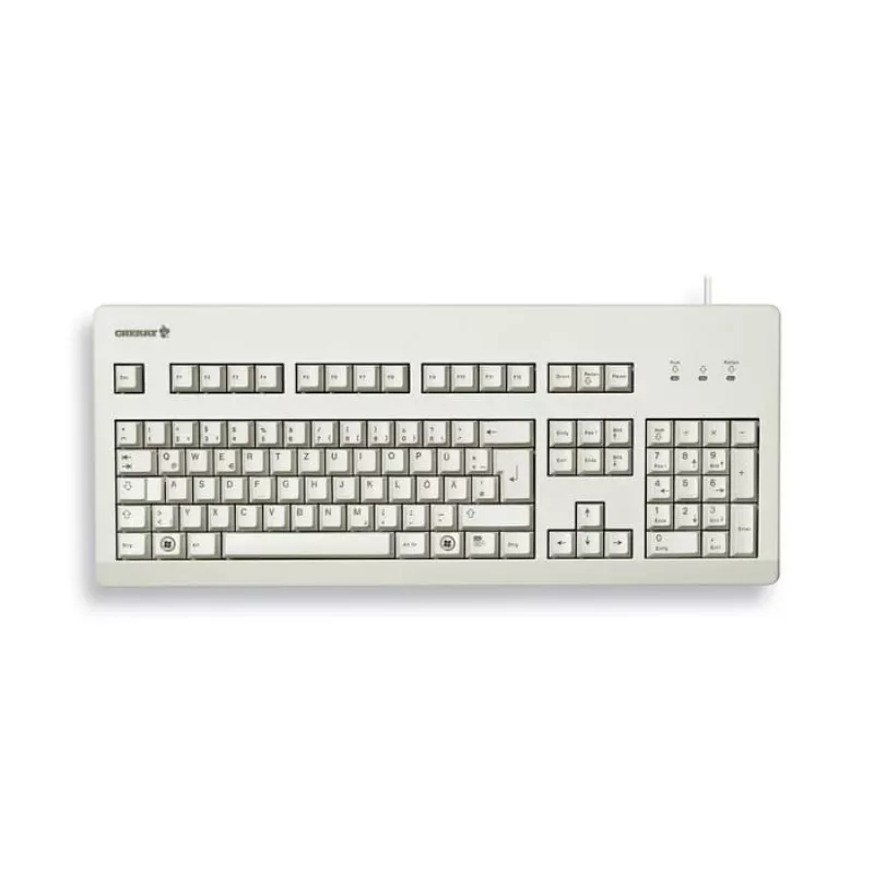 CHERRY G80-3000 Tastiera Universale USB QWERTZ Tedesco Grigio