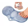 Tappetino lavapiedi da bagno con pietra pomice