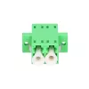 Extralink adattatore in fibra ottica LC/APC monomodale duplex, verde, connettore maschio LC/APC