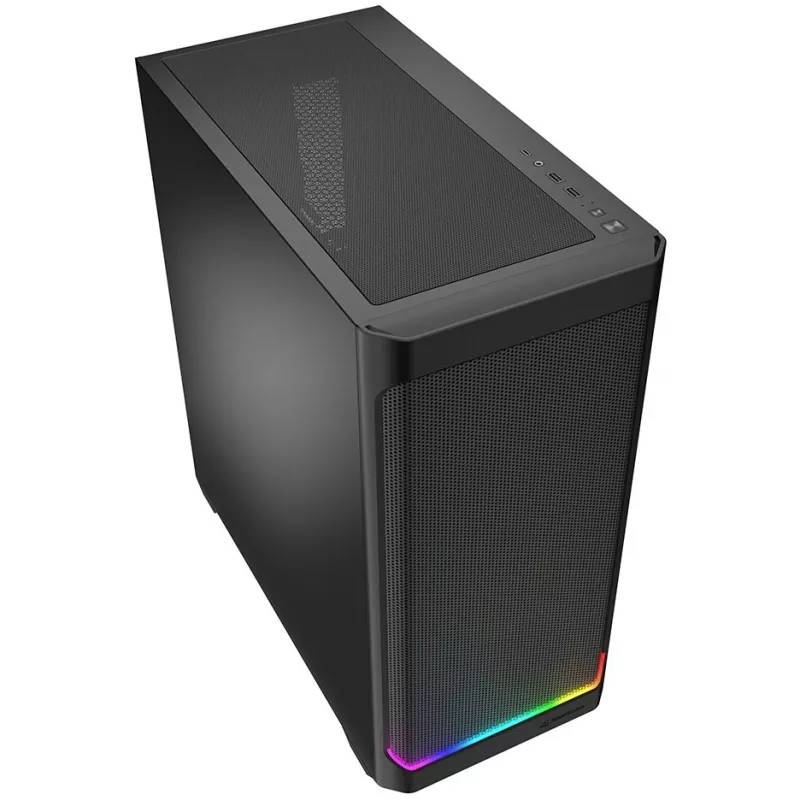 Sharkoon AK4 RGB STRIP Midi Tower nero