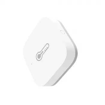 Aqara TH-S02D Sensore bianco temp. & umidità. HomeKit Alexa Google
