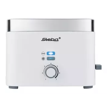 Tostapane Steba TO 10 BIANCO 2 fette 930 W argento bianco