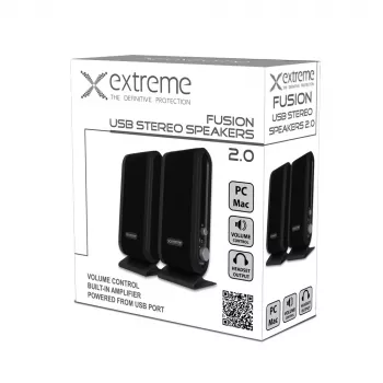 Extreme XP102 Diffusore 2.0 canali 4 W nero