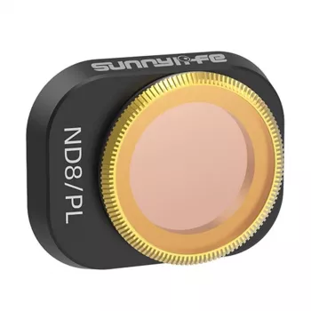Set di filtri Sunnylife per DJI Mini 4 Pro – filtri a densità neutra e polarizzatori 4 lenti (ND8, ND16, ND32, ND64)