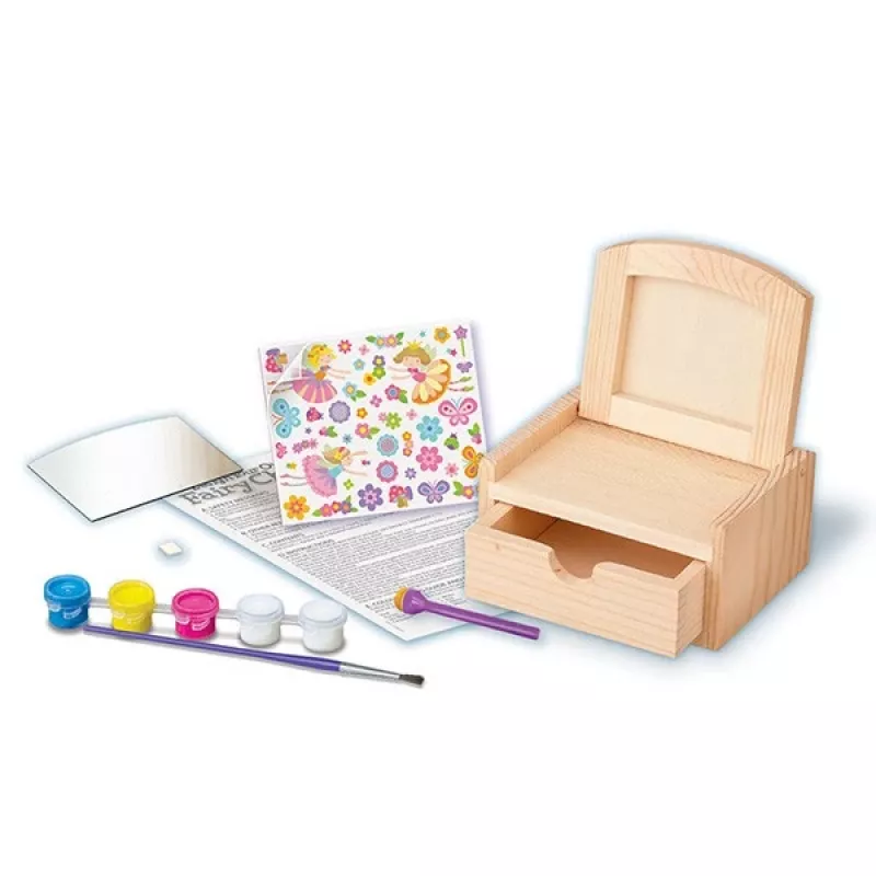 Craft Box Borella Girl Crafts scatola con specchio e fata