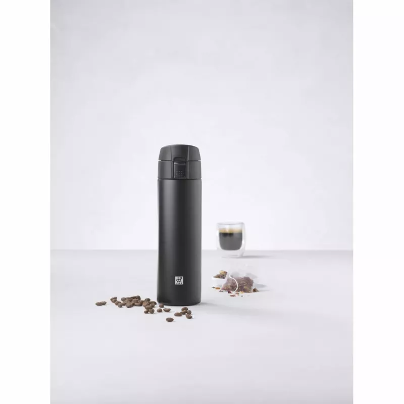 Tazza da viaggio Zwilling Thermo 39500-508-0 - 450 ml nero termos
