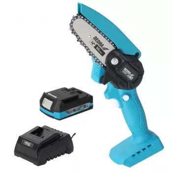 Mini motosega a batteria Dedra DED7030A11