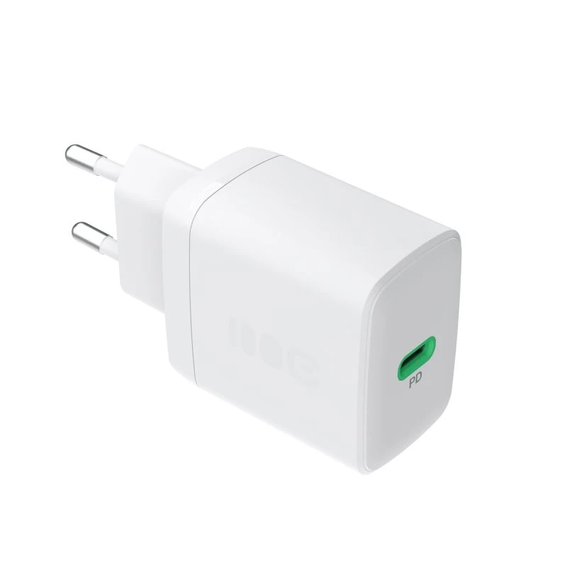 Alimentatore Green Cell PowerSource Solo30 30W bianco — caricabatterie USB-C, potenza in uscita 30 W