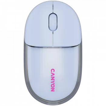 Canyon On Click 24 – mouse ottico wireless 2in1 Bluetooth / 2,4 GHz – 1200 dpi – batteria