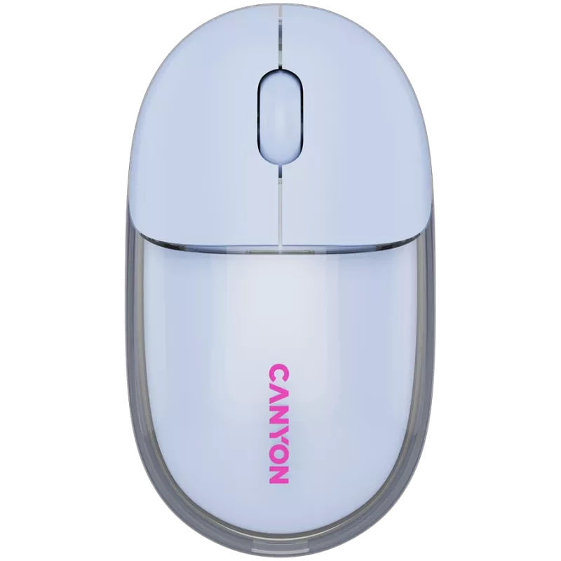 Canyon On Click 24 – mouse ottico wireless 2in1 Bluetooth / 2,4 GHz – 1200 dpi – batteria