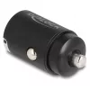 Caricabatterie da auto DeLOCK 64278 universale nero ricarica rapida 12-24V