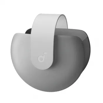 Custodia per Cuffie Anker Soundcore Space One Pro con Bottoni Magnetici in Metallo, grigio