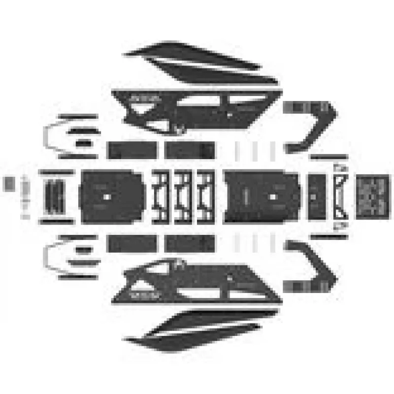 Res-Tech GT Cockpit Simracing Rig - Shiny bianco
