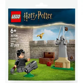 LEGO Harry Potter Set 30706 Lezione di Quidditch con minifigure di Harry e Draco