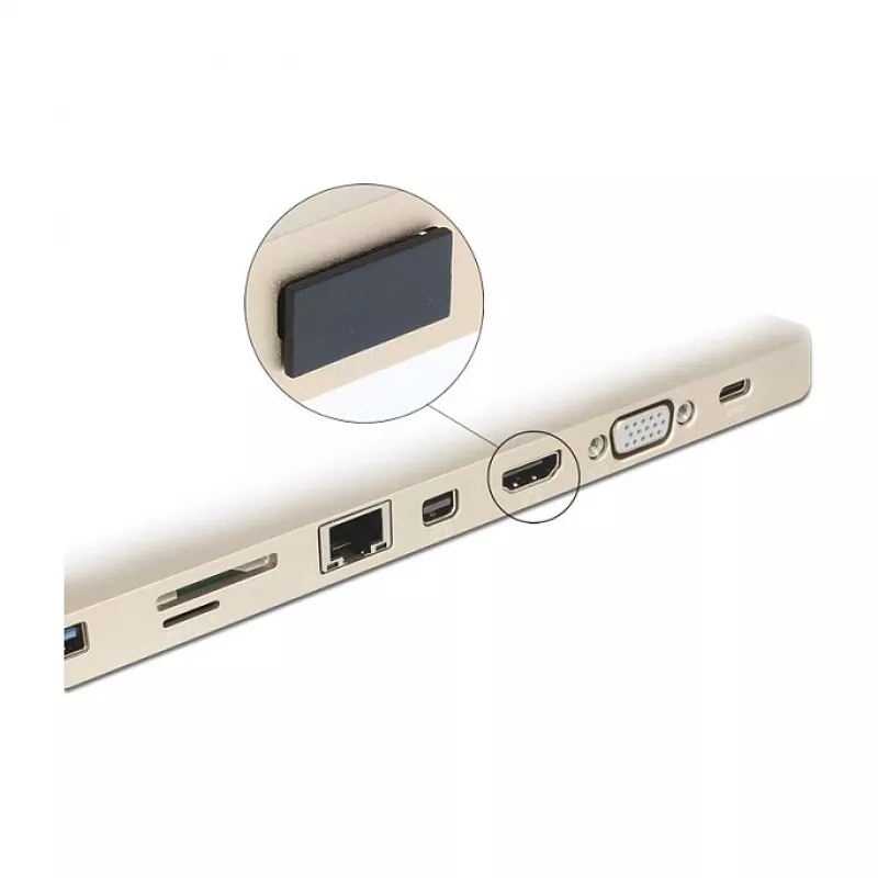 Cappuccio di protezione connettore femmina HDMI A DeLOCK 64030