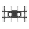 Supporto TV MACLEAN MC-789 per schermi 32–85 pollici, VESA 400x200, inclinabile, portata 60 kg, nero