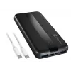 NATEC TREVI SLIM Q V2 polimero di litio (LiPo) 10000 mAh nero