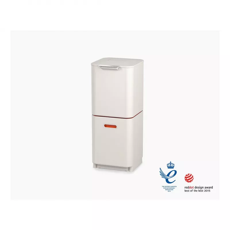 Pattumiera Joseph Joseph Totem 40 L grigio pietra