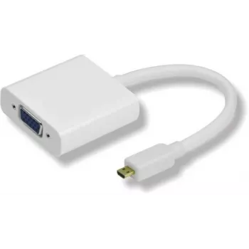 Microconnect HDMIDVGA Adattatore cavo video 0,25 m HDMI Type-D (Micro) VGA (D-Sub) bianco