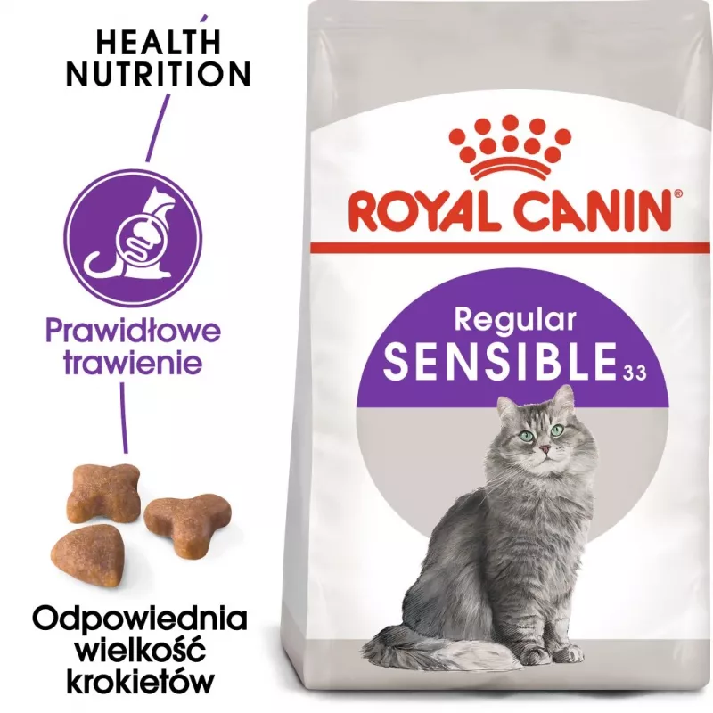 Royal Canin Sensible 33 crocchette per gatti, 2 kg