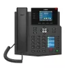 Telefono IP Fanvil X4U nero 12 linee LCD Wi-Fi con cornetta cablata