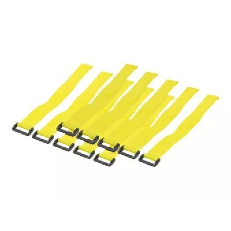 LogiLink - Fascette - 30 cm - giallo (confezione da 10)
