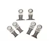 Fein set 6 pezzi di lame per multitool oscillante Starlock per legno e metallo E-Cut