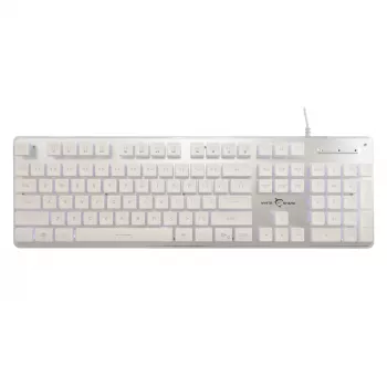 Tastiera da gaming meccanica White Shark TACHI-W-US — layout TACHI White compatto