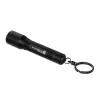 Torcia Ledlenser P3R nera — torcia LED compatta ricaricabile da portachiavi