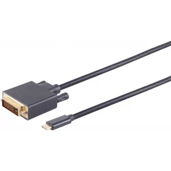 Cavo DVI-D USB Type-C ShiverPeaks BS10-58025 1 m