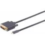 Cavo DVI-D USB Type-C ShiverPeaks BS10-58025 1 m