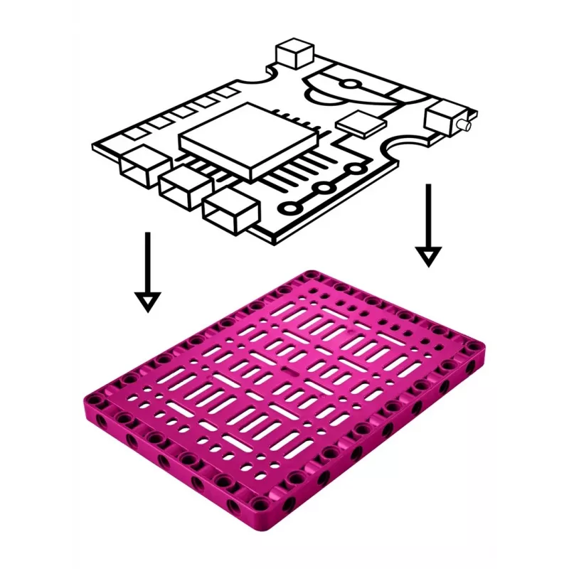 LEGO Education Spike Prime set di espansione 45681 — 604 elementi aggiuntivi compatibili LEGO per progetti didattici