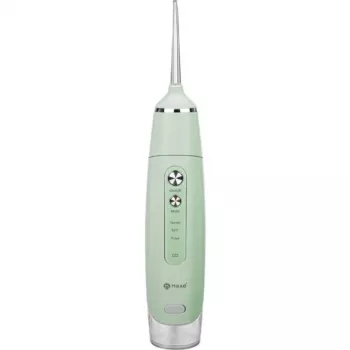 Idropulsore wireless Haxe RUBIS HX 716 – pressione acqua 30–90 psi, 3 livelli di potenza, serbatoio 0,165 l, 4 accessori, verde