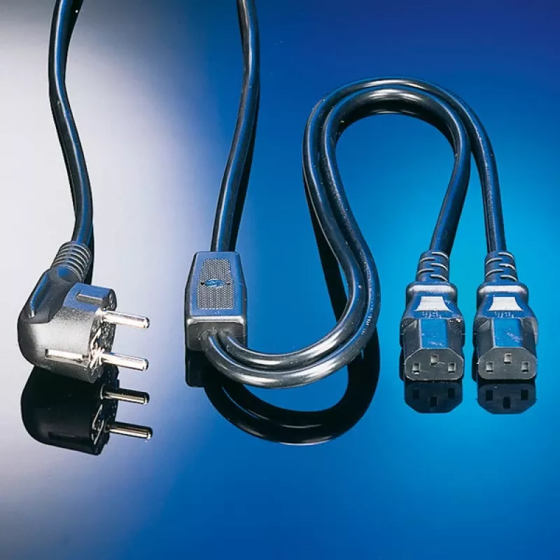 ROLINE cavo di alimentazione - CEE 7/7 (M) a IEC 60320 C13