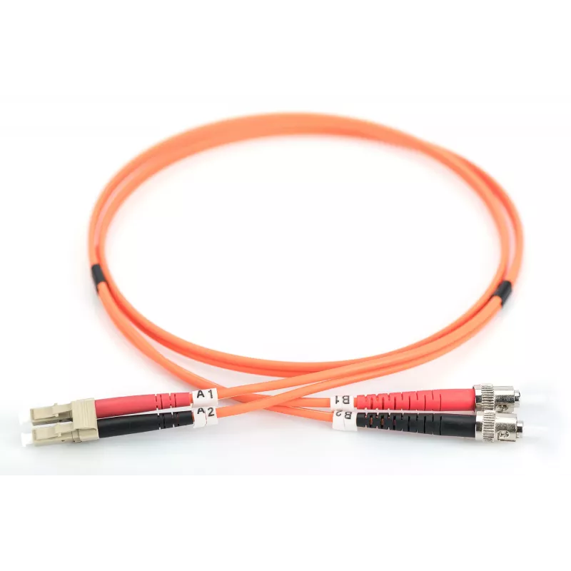Cavo patch in fibra ottica multimodale - LC - ST - 10 m - I-VH - OM2 - LC - ST