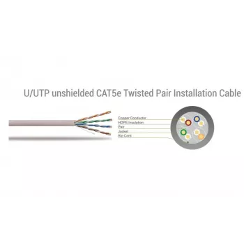 Cavo di rete SBOX cavo UTP CAT5e RJ-45 10 m grigio