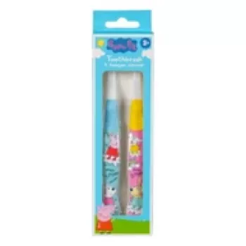 Spazzolino Peppa Pig 2 pezzi 3760