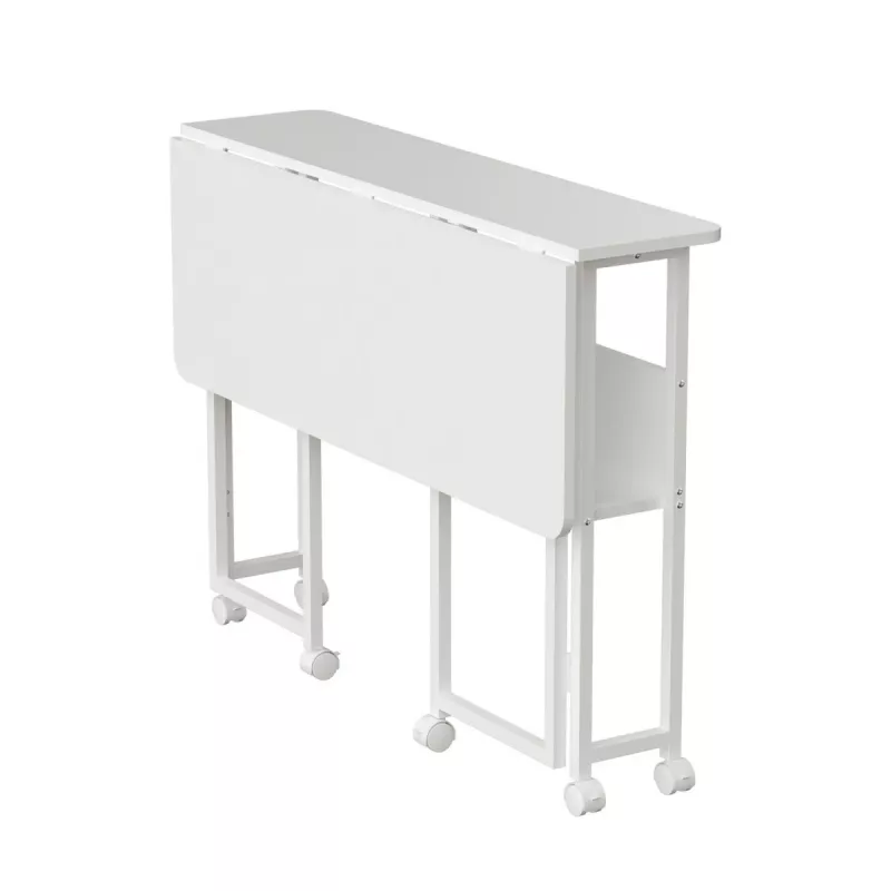 Scrivania mobile Maclean bianca MC-126W 50kg