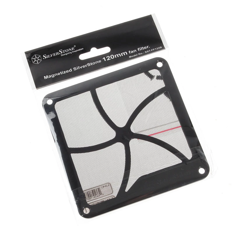 SilverStone FF-122B Kit filtro 120mm (SST-FF122B)
