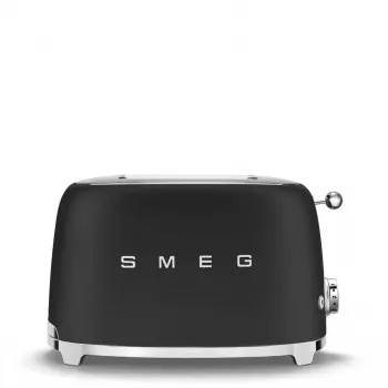 Tostapane Smeg 50's Style TSF01BLMEU 2 fette Nero Acciaio inox