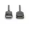 Digitus ASSMANN - Cavo di prolunga DisplayPort - DisplayPort (M) - DisplayPort (F) - 2 m (DisplayPort 1.2) - stampato - nero (AK-340200-020-S)