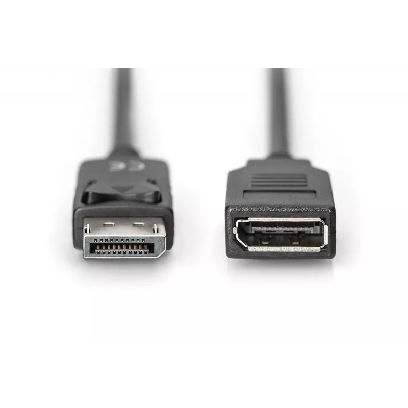 Digitus ASSMANN - Cavo di prolunga DisplayPort - DisplayPort (M) - DisplayPort (F) - 2 m (DisplayPort 1.2) - stampato - nero (AK-340200-020-S)